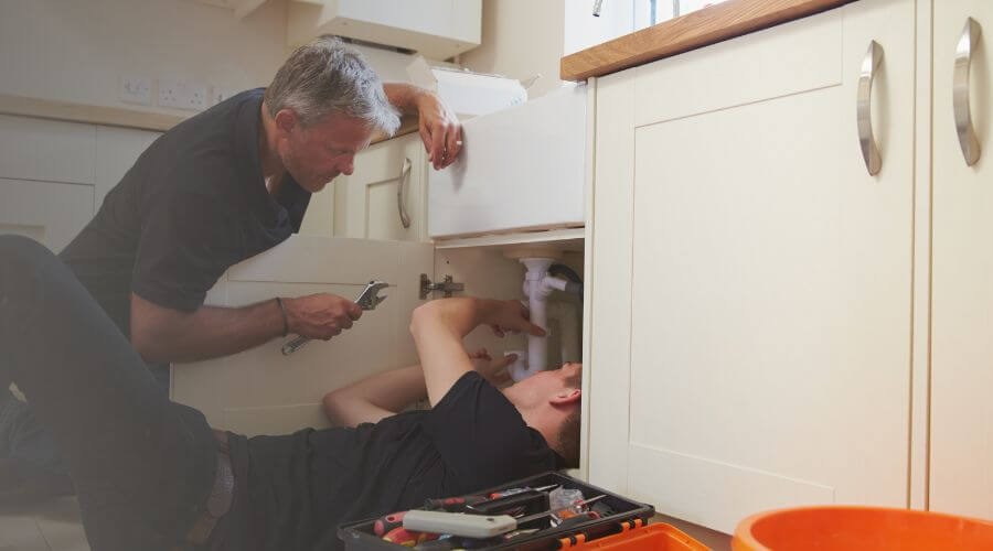 Professional burst pipe repair services in New Marshfield, OH